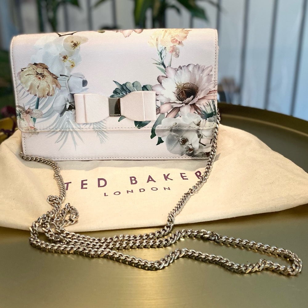 Ted Baker satin crossbody bag - only worn once